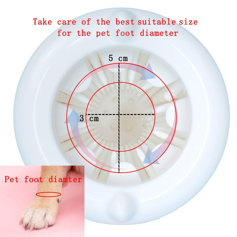 Pet Foot Cleaning Silicone